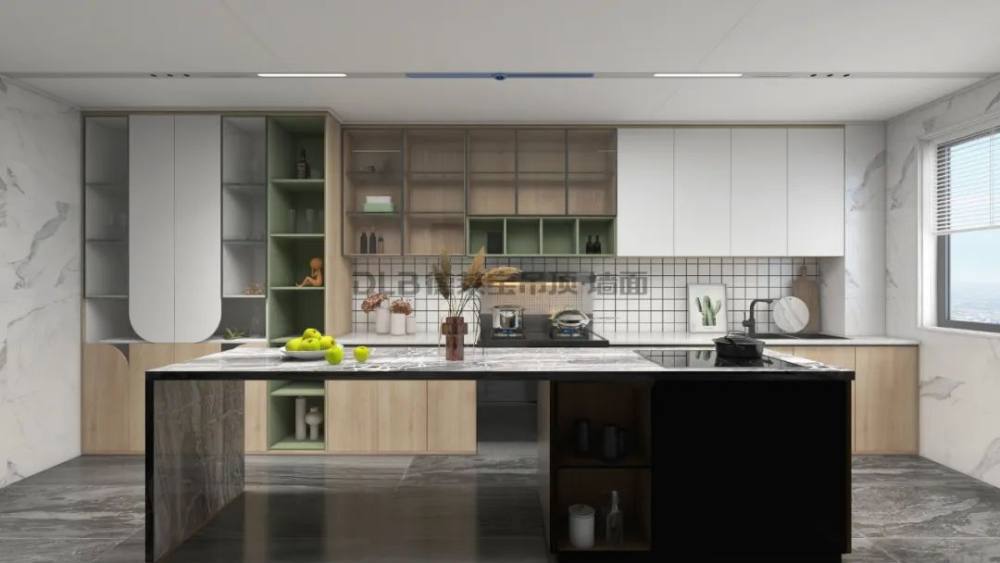 德萊寶GX1線型涼霸廚房裝修效果圖.jpg