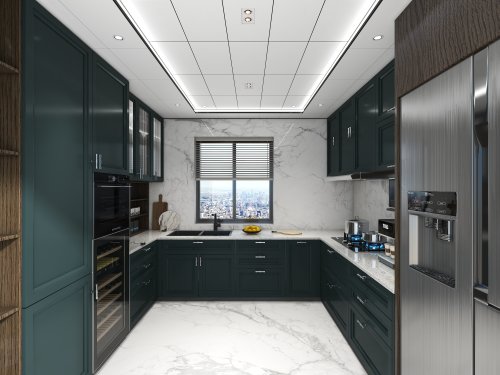 現代-廚房鋁扣板吊頂
