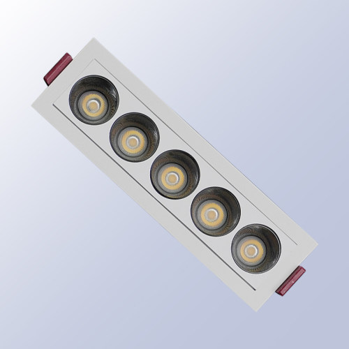 【灵光】五孔格栅灯