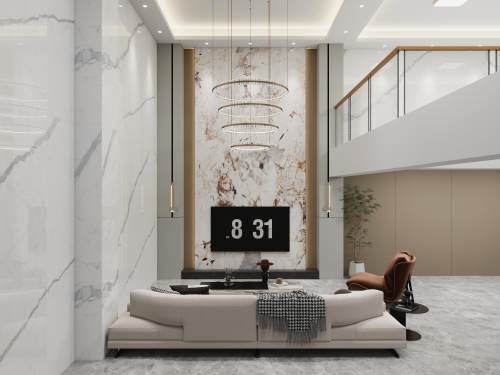 现代-客厅背景墙