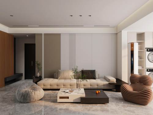 现代-客厅背景墙